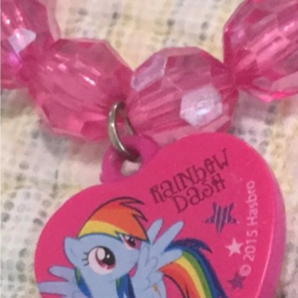 My little Pony Bracelet & Hair Ponies 4 Pack NEW My Little pony cute Must haves